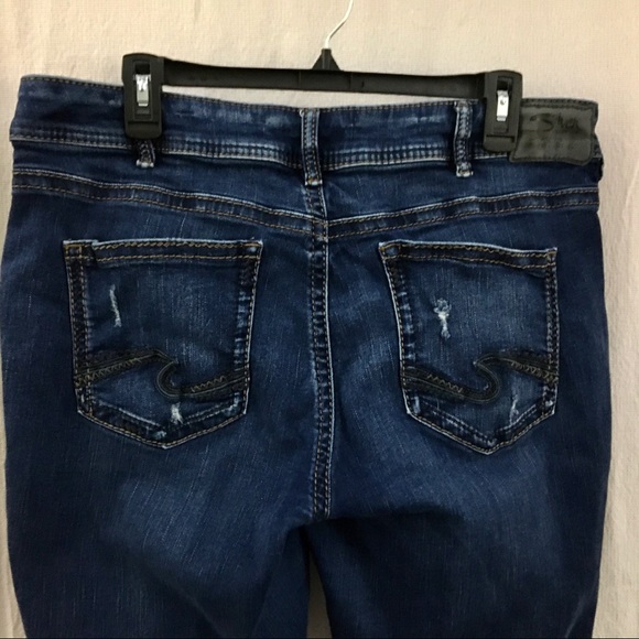 Silver Jeans Denim - Women’s Silver Jeans Suki Slim Boot Sz18/L31